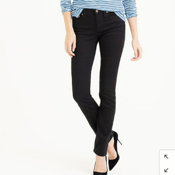 J. Crew Denim - J. Crew Matchstick Black Jeans Sz 27